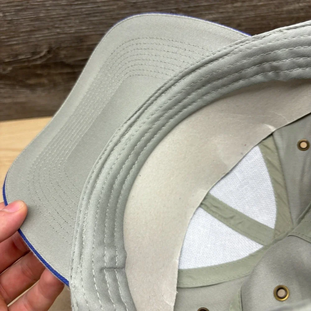 Pioneer Seed Hat Cap Strap Back Gray DuPont Agriculture Farm Promo Embroidered